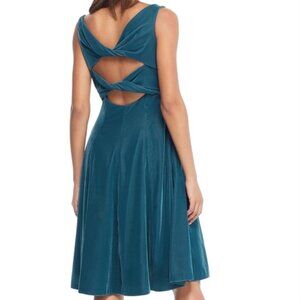 Christine Velvet Bateau Dress